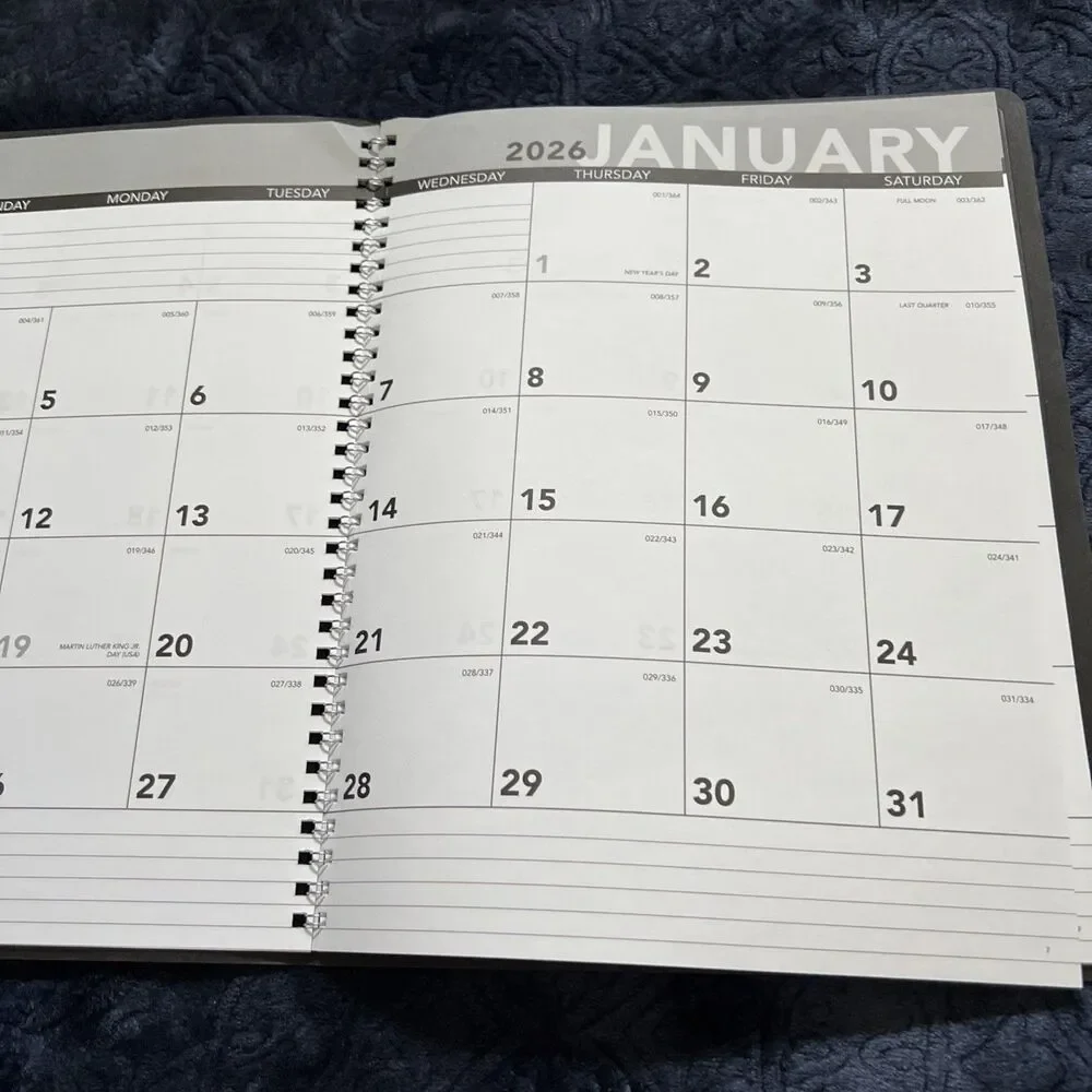 Sherwin-Williams 2026 Monthly Planner Blue